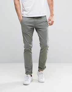 Зауженные чиносы Esprit - Зеленый