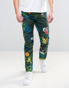 Джинсы с принтом G-Star 5622 Elwood Uncovered Pharrell - Зеленый