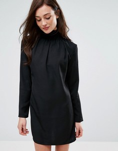 Платье с высоким воротом Fashion Union - Черный