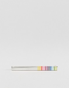 Серебристый зажим для галстука Paul Smith - Серебряный