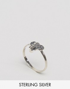 Серебряное кольцо со слоном ASOS - Серебряный