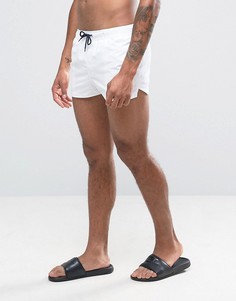 Белые короткие шорты для плавания ASOS - Белый
