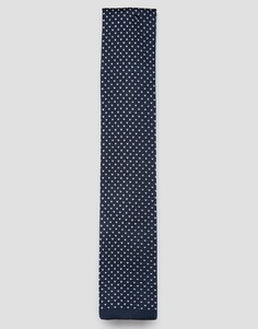 Трикотажный галстук Jack &amp; Jones - Темно-синий