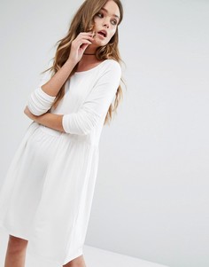 Платье с присборенной юбкой Vila - Белый
