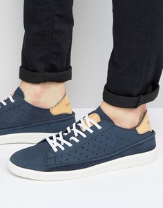 Замшевые кроссовки Diesel Naptik - Темно-синий