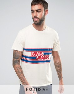 Футболка с полосками Levis Orange Tab - Оранжевый Levis®