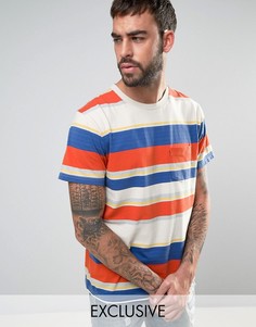 Футболка в полоску с карманом Levis Orange Tab - Оранжевый Levis®