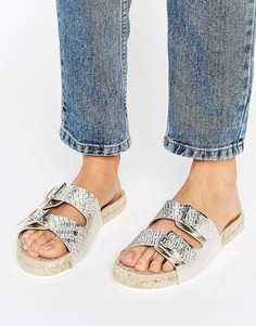 Сандалии с пряжками ALDO - Серебряный