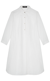 Белое платье-рубашка La Reine Blanche