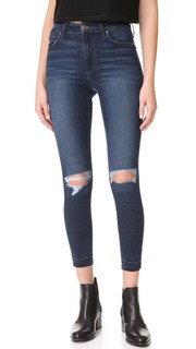 Укороченные джинсы-скинни Charlie с высокой посадкой Joes Jeans