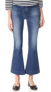 Короткие расклешенные джинсы Penelope Seafarer