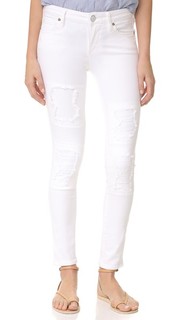 Укороченные джинсы-суперскинни Halle True Religion