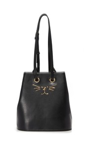 Сумка-ведро Feline Charlotte Olympia