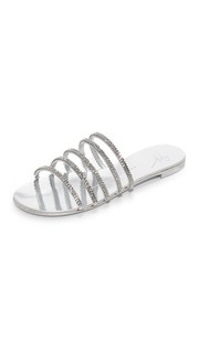 Сандалии на плоской подошве с ремешками Giuseppe Zanotti