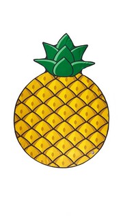 Пляжное покрывало Pineapple Gift Boutique