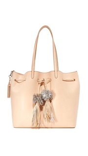 Объемная сумка с короткими ручками на завязке Loeffler Randall