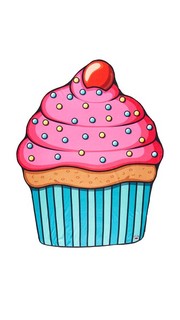 Пляжное покрывало Cupcake Gift Boutique