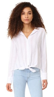 Блуза на пуговицах с завязками спереди Bella Dahl