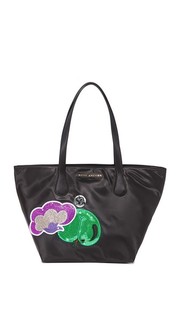 Нейлоновая объемная сумка с короткими ручками Wingman Marc Jacobs