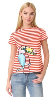 Топ Toucan Scuba в полоску Mira Mikati