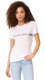Футболка с надписью «Disco Doll» Zoe Karssen
