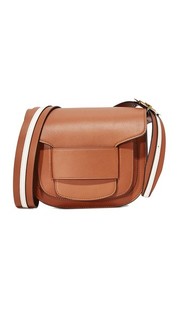 Современная седельная сумка с пряжкой Tory Burch