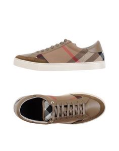 Низкие кеды и кроссовки Burberry