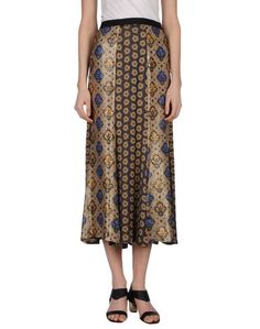 Юбка длиной 3/4 Dries Van Noten