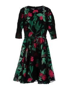 Платье до колена Oscar de la Renta