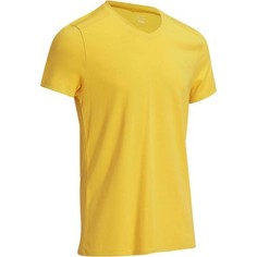 Зауженная Мужская Футболка Slim-fit Для Гимнастики Domyos