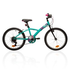 Велосипед 20" Зеленого/розового Цвета Mistigirl 320 Btwin