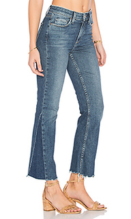 Pieced colette crop jean - PAIGE