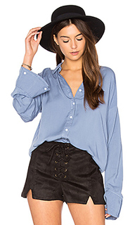 Flare cuff washed shirt - MINKPINK