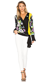 Блуза с перекрестными шлейками - Diane von Furstenberg