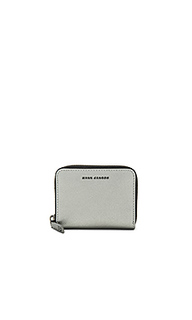 Saffiano tricolor metallic zip card case - Marc Jacobs