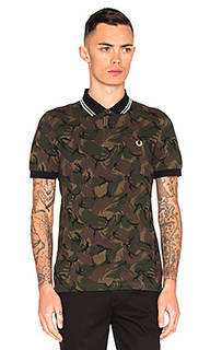 Camoflauge pique polo - Fred Perry