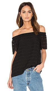 Off shoulder flounce sleeve blouse - 1. STATE