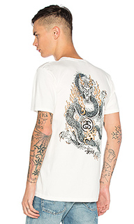 Футболка fire dragon - Stussy