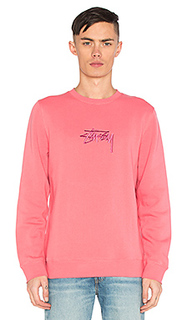 New stock applique crew - Stussy