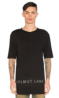 Mesh combo tee - Helmut Lang