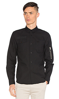 X art comes first pocket detail oxford shirt - Fred Perry