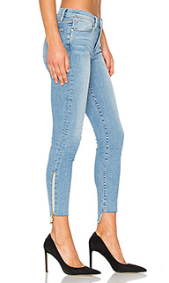 Le high skinny stagger zip - FRAME Denim