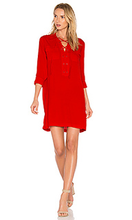 Lace up pocket dress - 1. STATE