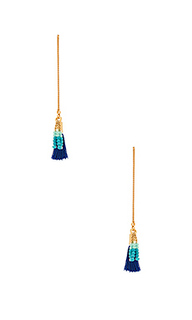 Threader earring with tassels - Rebecca Minkoff