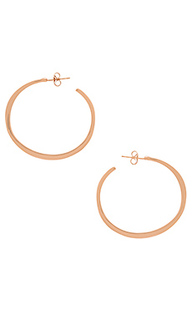 Arc hoop large earrings - gorjana