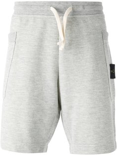 спортивные шорты с накладными карманами Stone Island