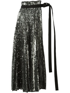 асимметричная юбка с пайетками Nº21