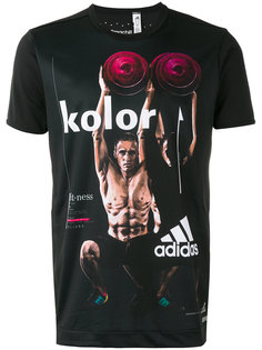 футболка с фото-принтом Adidas By Kolor