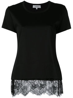 футболка с кружевной отделкой Carven