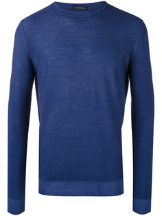 свитер с круглым вырезом Ermenegildo Zegna